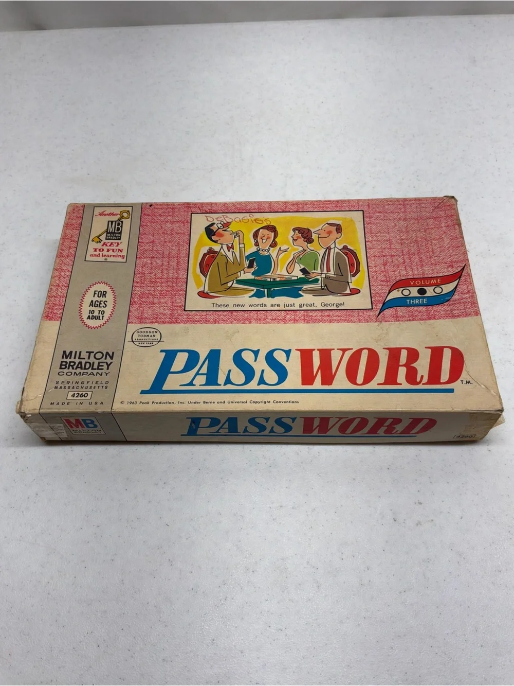 Milton Bradley Classic Pass-N-Go Board Game Vintage